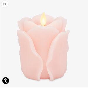 Luminara Crystal Rose Candle